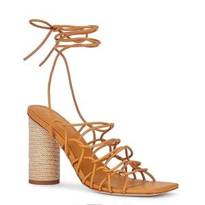 RAYE Damaris Heel in Dark Tan